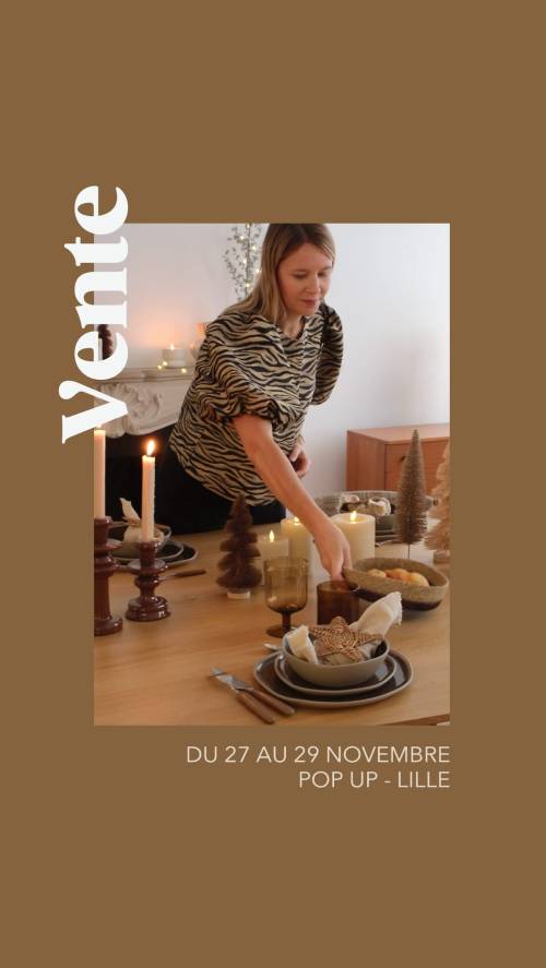 { Vente de Noël } Sélection M est de retour à Lille 💛 Nous vous donnons rendez-vous les 27, 28 & 29 Novembre (de 11h à 19h) en plein cœur de Lille pour vous faire découvrir notre sélection de mobilier, luminaires, objets déco, etc… Sans oublier nos idées cadeaux de Noël pour tous les budgets :) 

On s’y retrouve ?
Rdv au 15, rue de Bourgogne à Lille de 11h à 19h.