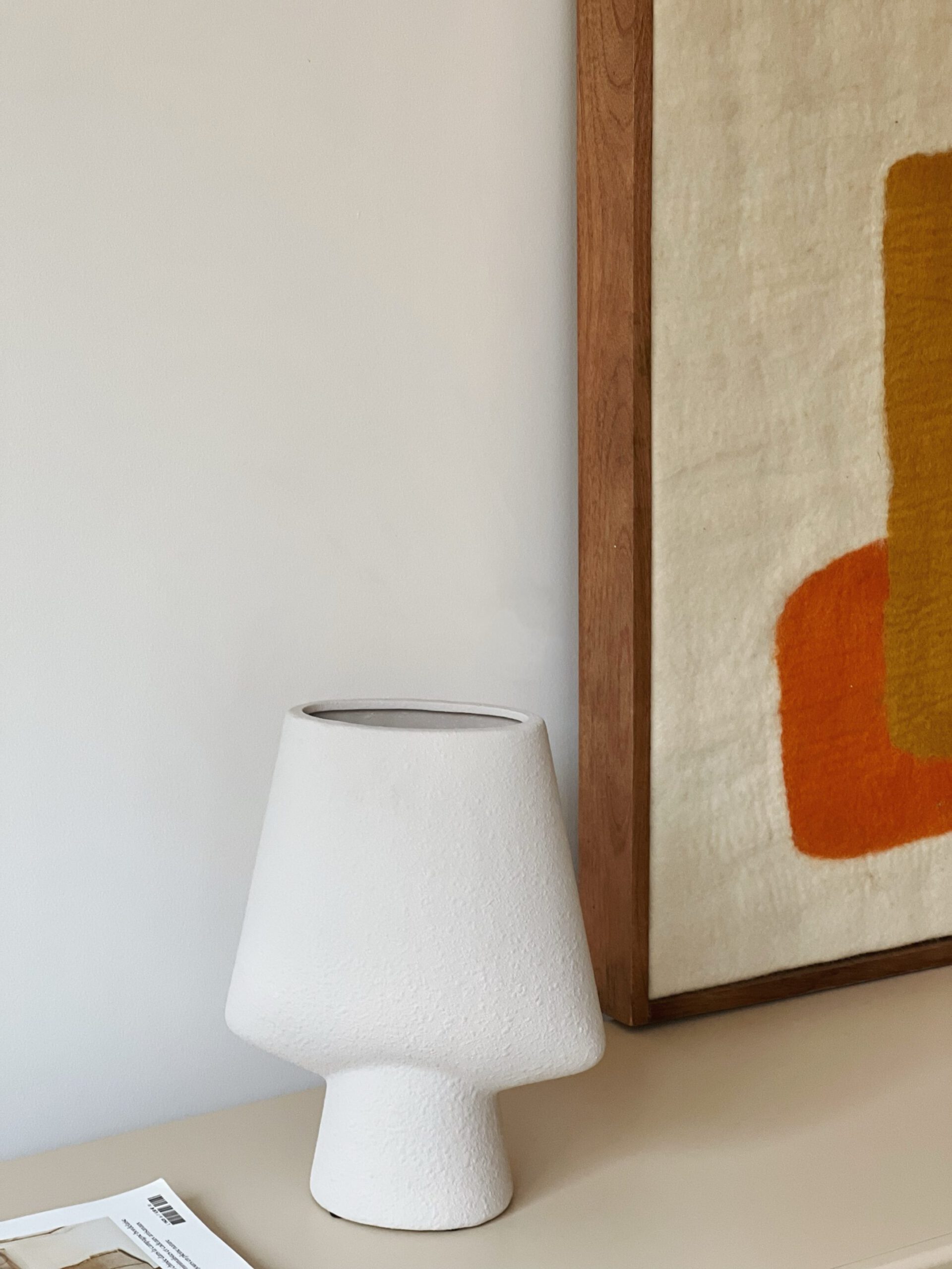 vase en céramique design