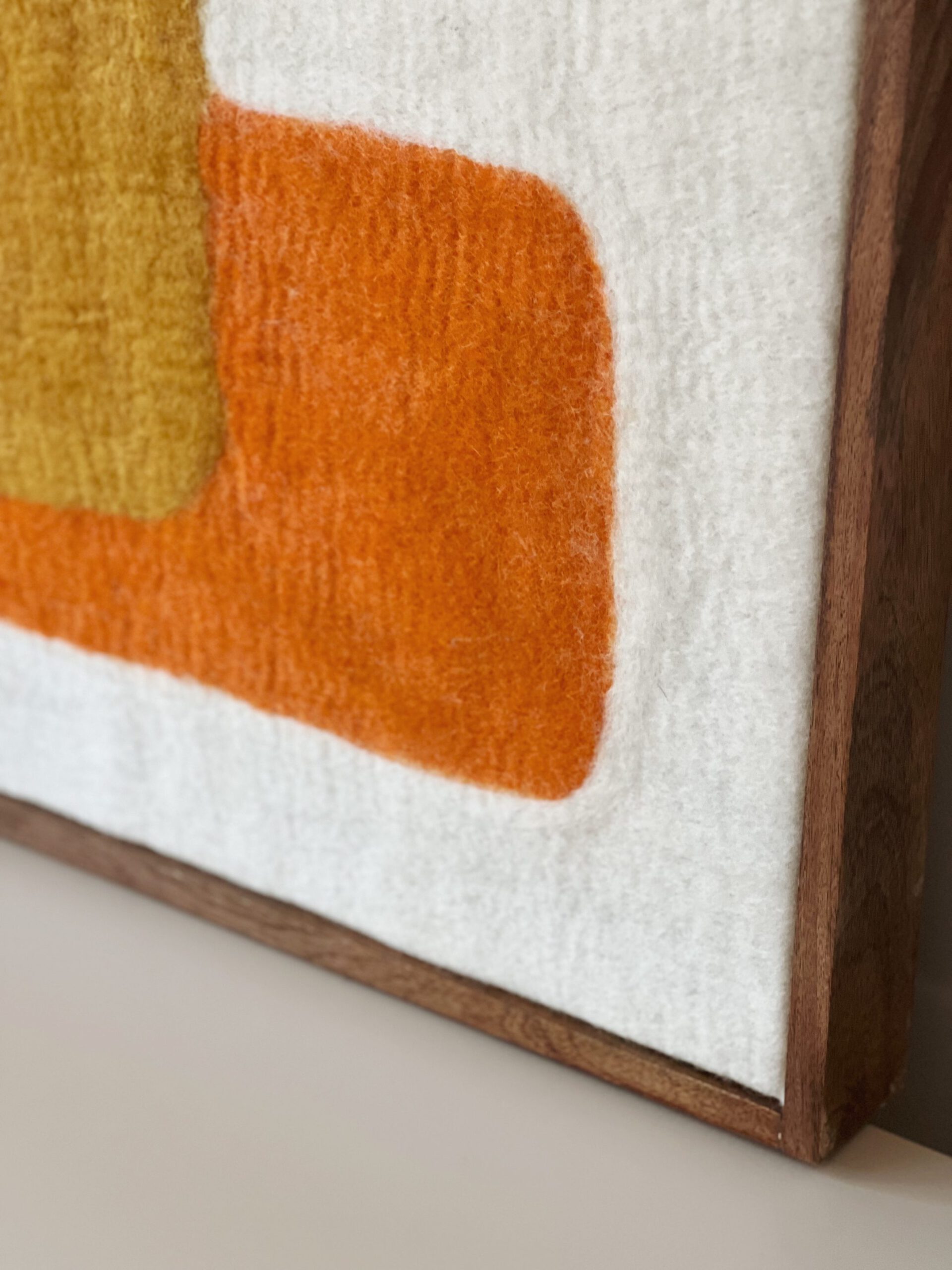 tableau mural en laine