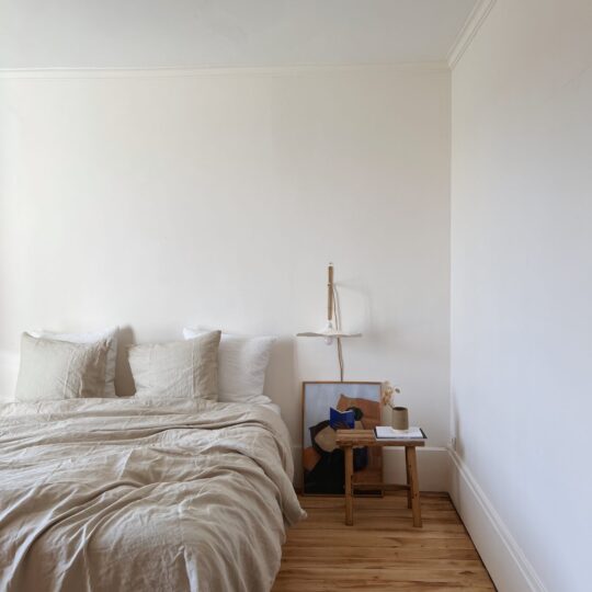 Suspension Luminaire "Fleur" en papier mâché small – Image 6