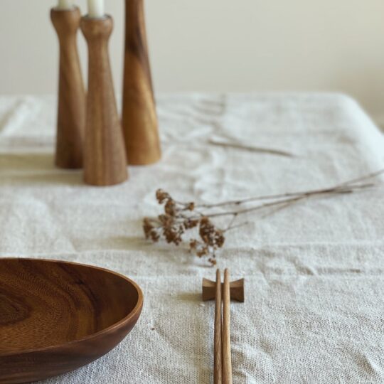 Set de baguettes acacia