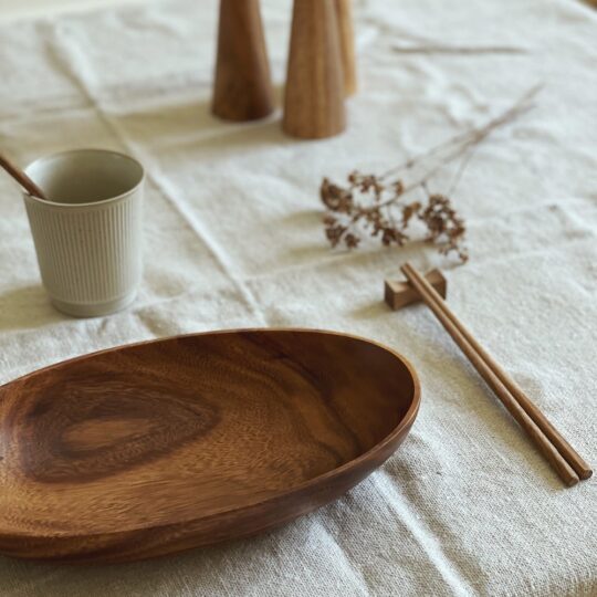 Set de baguettes acacia