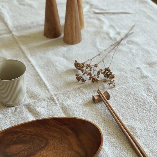 Set de baguettes acacia