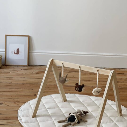 Arche d'éveil bébé en bois