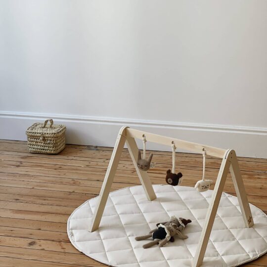 Arche d'éveil bébé en bois