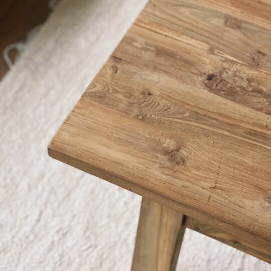 Table basse en teck recyclé – Image 7