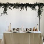 Arche de table en métal