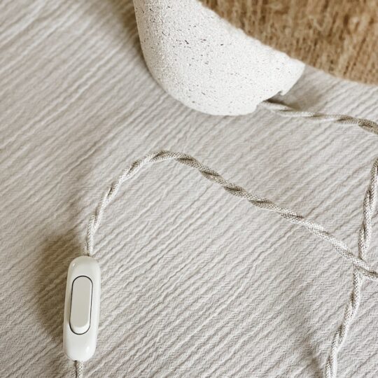 Lampe béton fait main