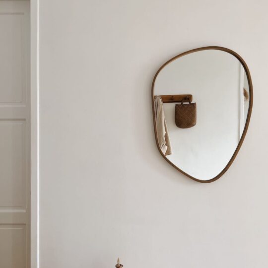 Miroir doré "Bastien" – Image 1