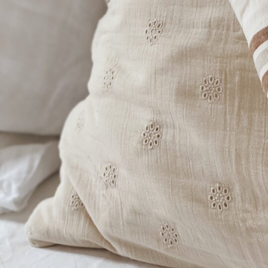 Paire de taies d'oreiller en gaze de coton – Image 8