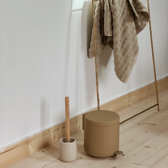 Porte brosse WC grès/ frêne – Image 2