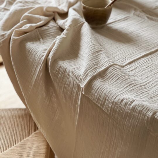 Nappe en gaze de coton pampa – Image 2