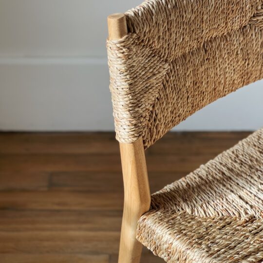 Chaise en rotin tressé – Image 3