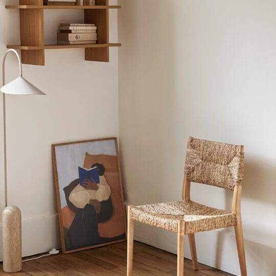 Chaise en rotin tressé – Image 6