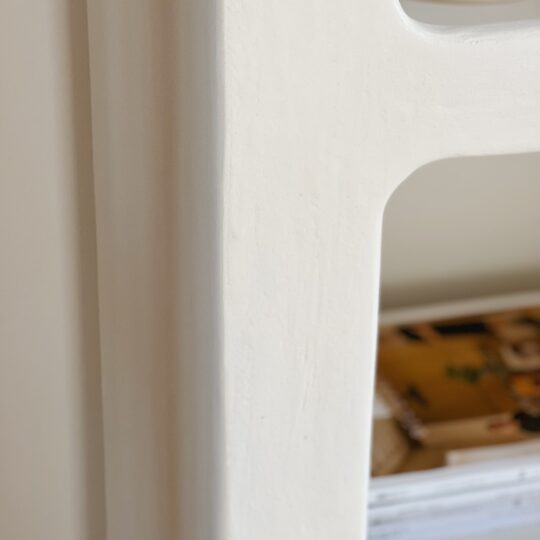 Armoire Mykonos effet beton ciré blanc cassé – Image 3