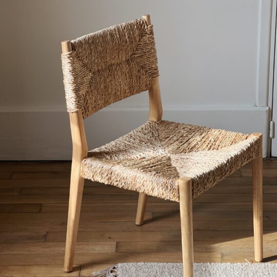 Chaise en rotin tressé – Image 2