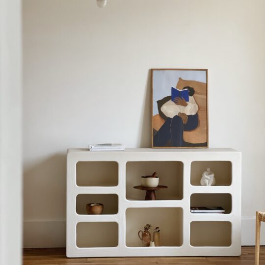 Buffet effet béton ciré