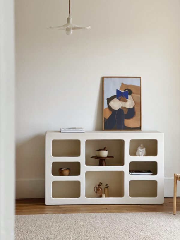 Buffet effet béton ciré