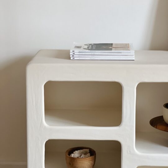 Buffet effet béton ciré blanc cassé - Mykonos – Image 4
