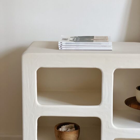 Buffet effet béton ciré blanc cassé - Mykonos – Image 4
