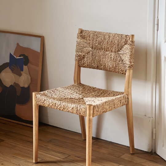 Chaise en rotin tressé – Image 5