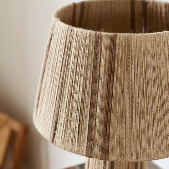 Lampe à poser Paula en jute M – Image 3