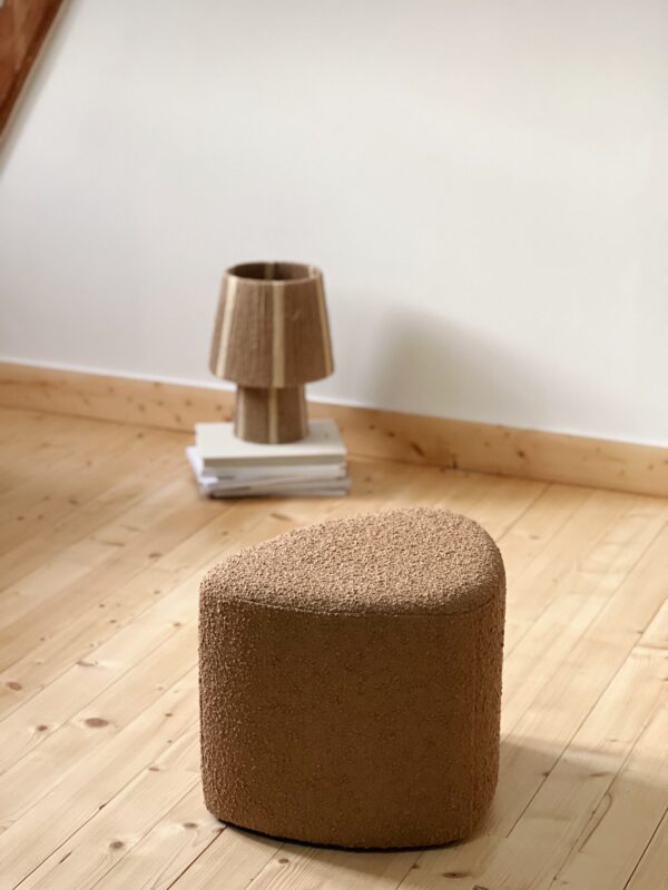 pouf bouclette