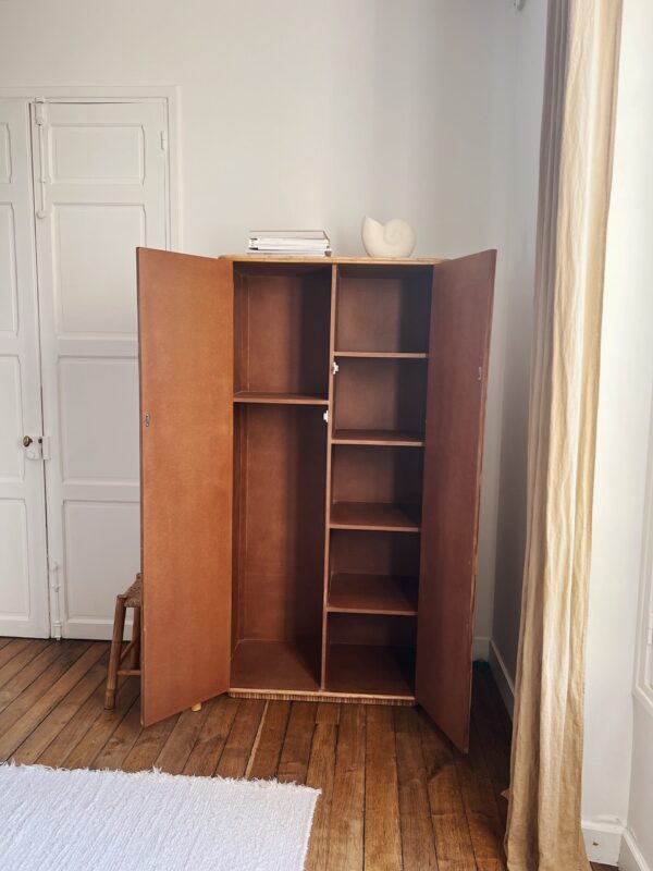 armoire rotin