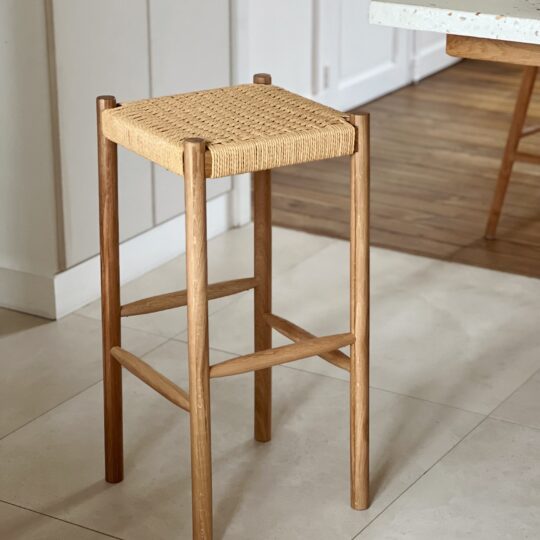 tabouret de bar chêne