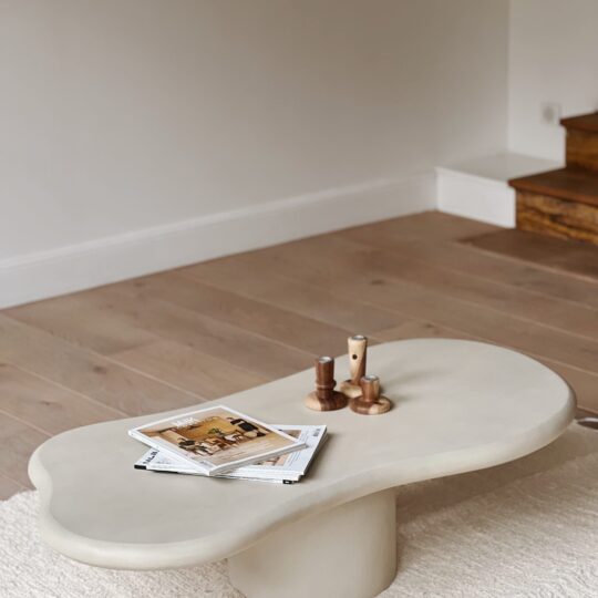Table basse en micro ciment Sélection M