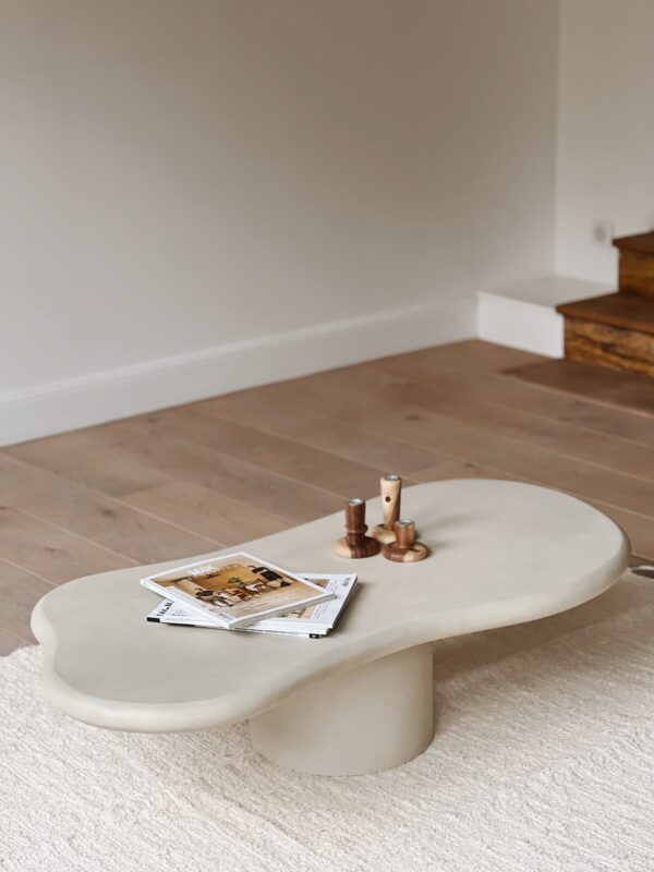 Table basse en micro ciment Sélection M