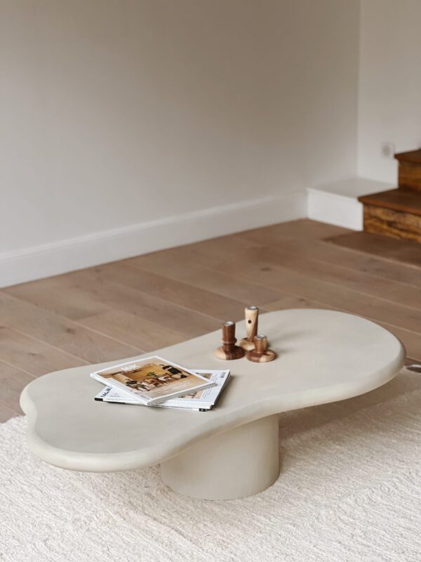 Table basse en micro ciment Sélection M