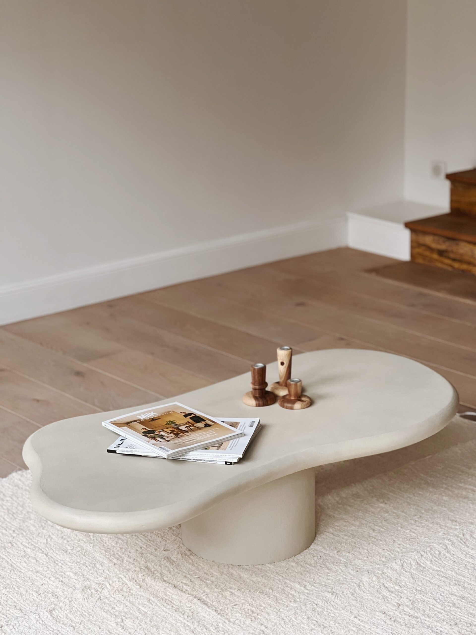 Table basse en micro ciment Sélection M