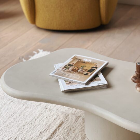 Table basse en micro ciment Sélection M