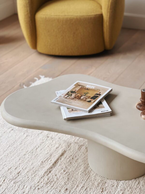 Table basse en micro ciment Sélection M