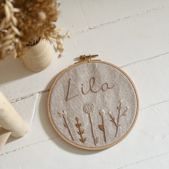 Broderie personnalisée enfant