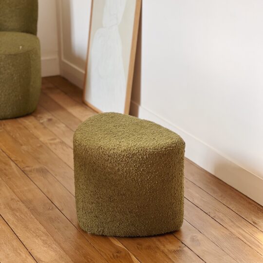pouffe bouclette