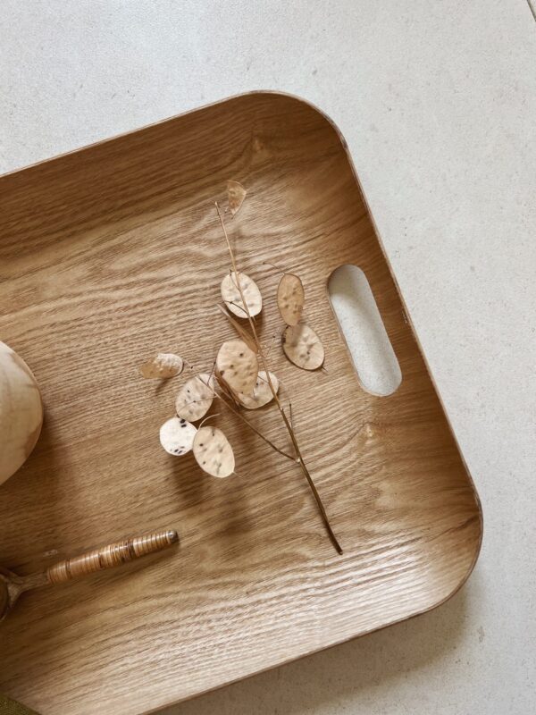 Plateau rectangulaire en bois