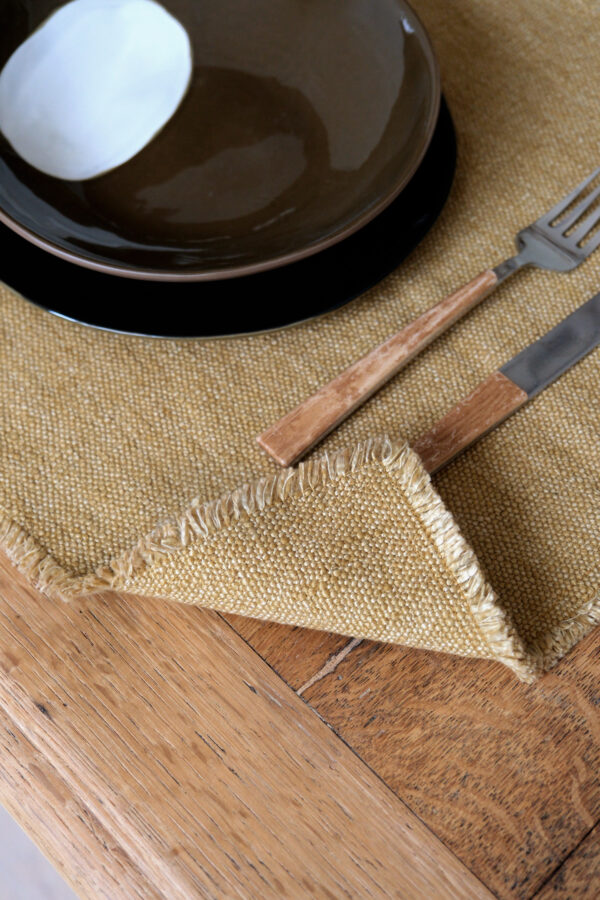 set de table coton