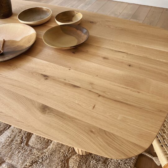 table chêne clair