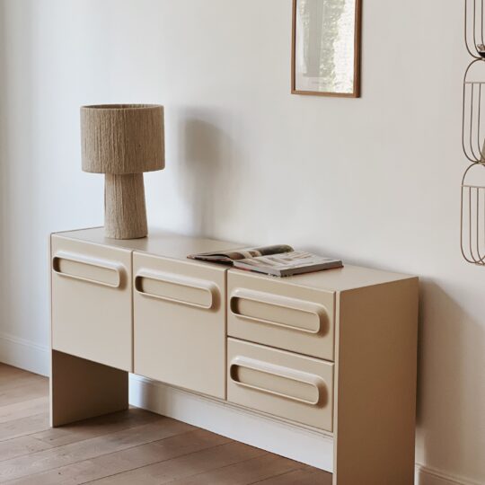 Enfilade commode space design creme