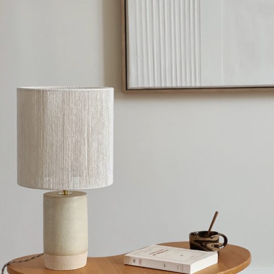Lampe en grès made in France