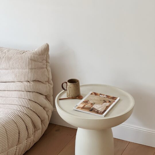 Table en microciment