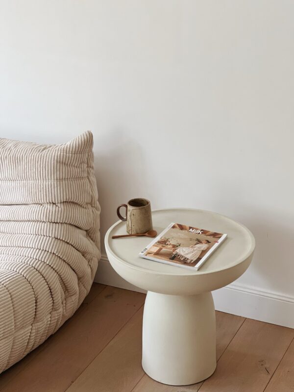Table en microciment