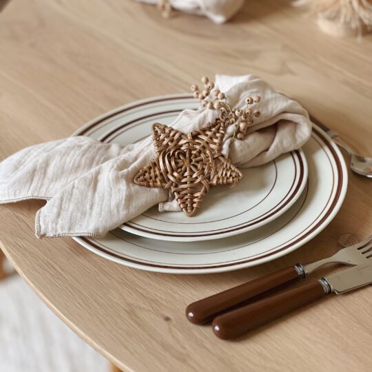 Assiettes style bistrot