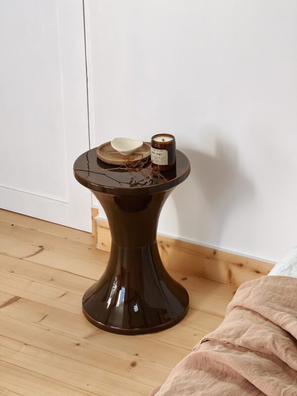 Tabouret tam tam marron