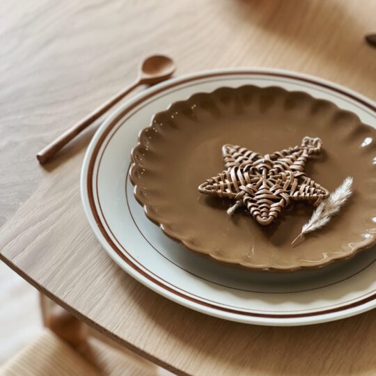 Etoiles décoratives en rotin – Image 4