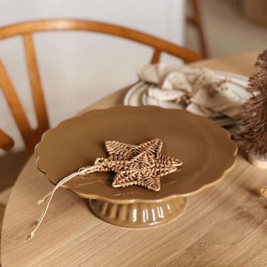 Etoiles décorative en rotin pour Noel