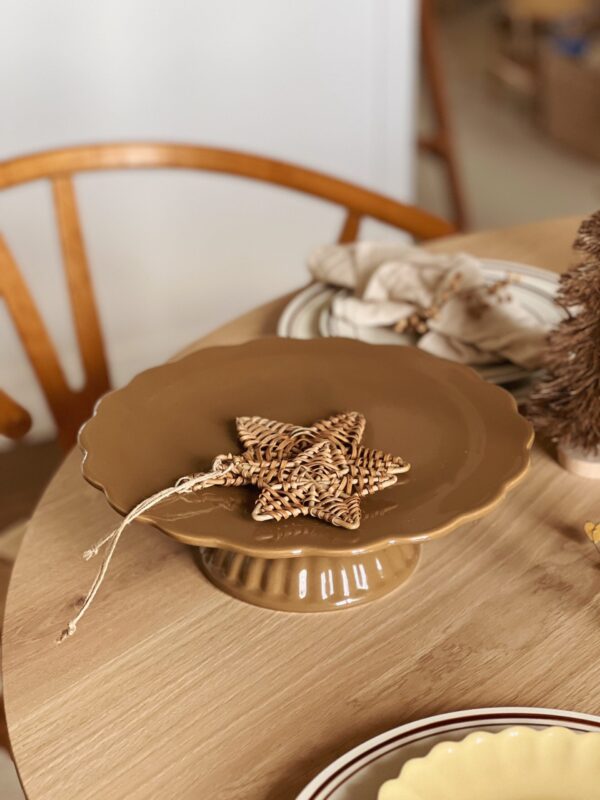 Etoiles décorative en rotin pour Noel