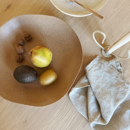plat décoratif pour table
